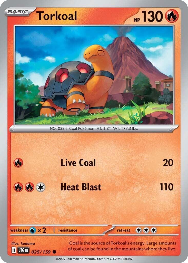 Torkoal #25 Pokemon Journey Together