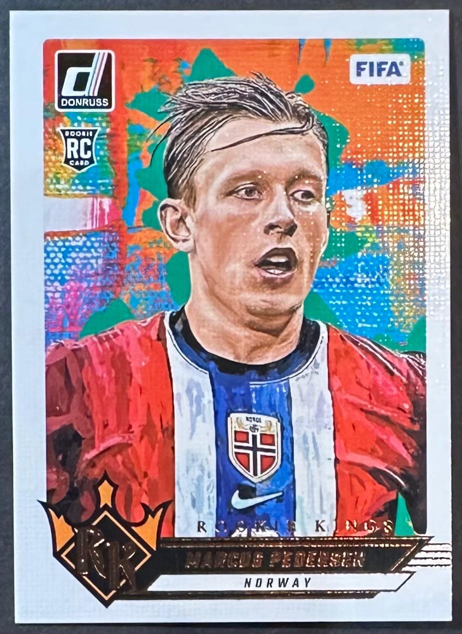 Marcus Pedersen #15 Soccer Cards 2024 Panini Donruss Rookie Kings