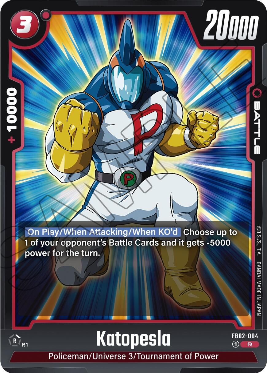 Katopesla FB02-004 Dragon Ball Fusion World Blazing Aura