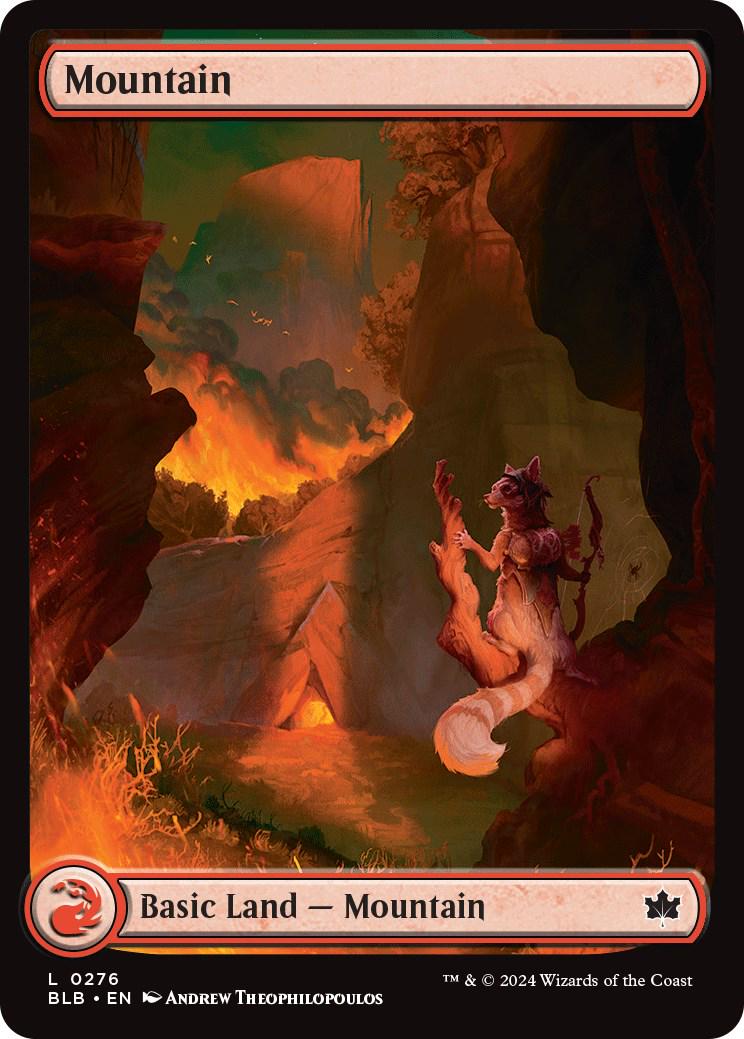 Mountain #276 Magic Bloomburrow