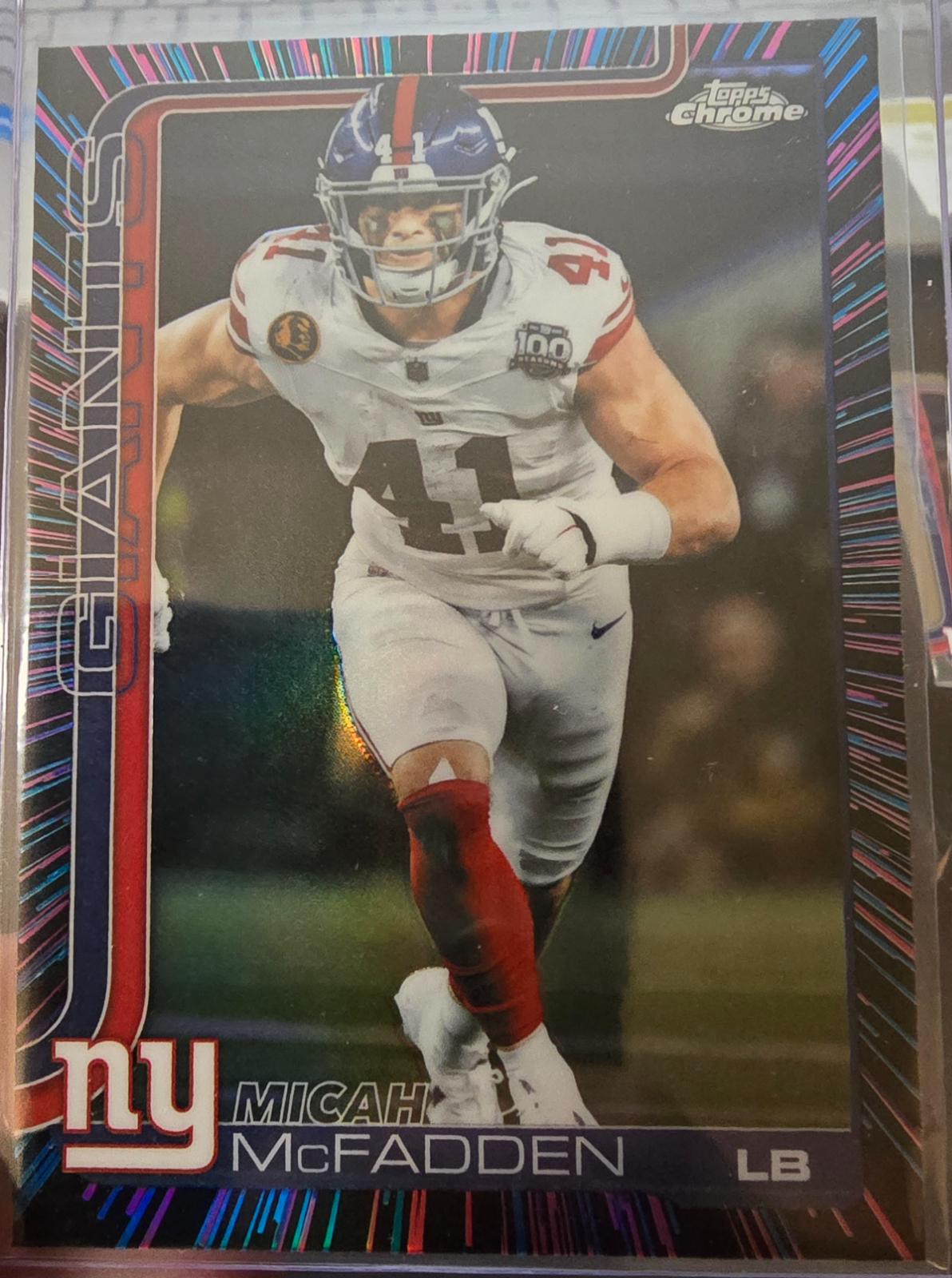 2025 Micah McFadden [Neon Pulse Refractor] #232