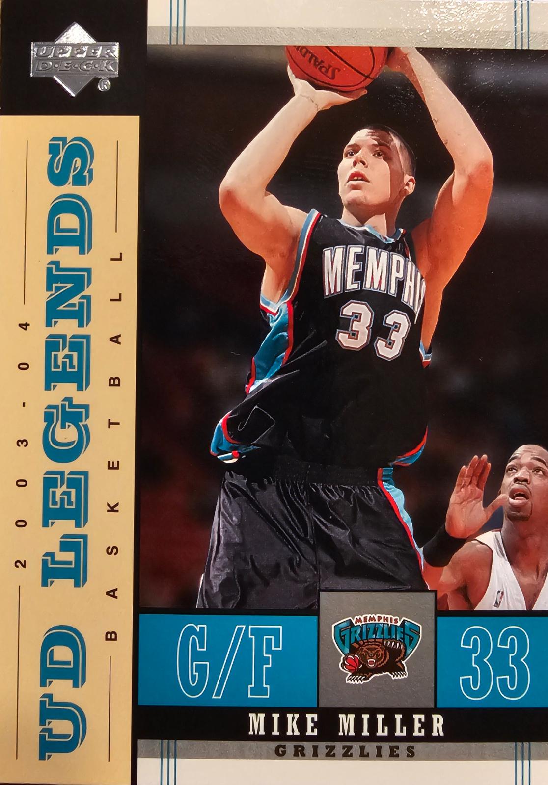Mike Miller #41 Basketball Cards 2003 Upper Deck Legends