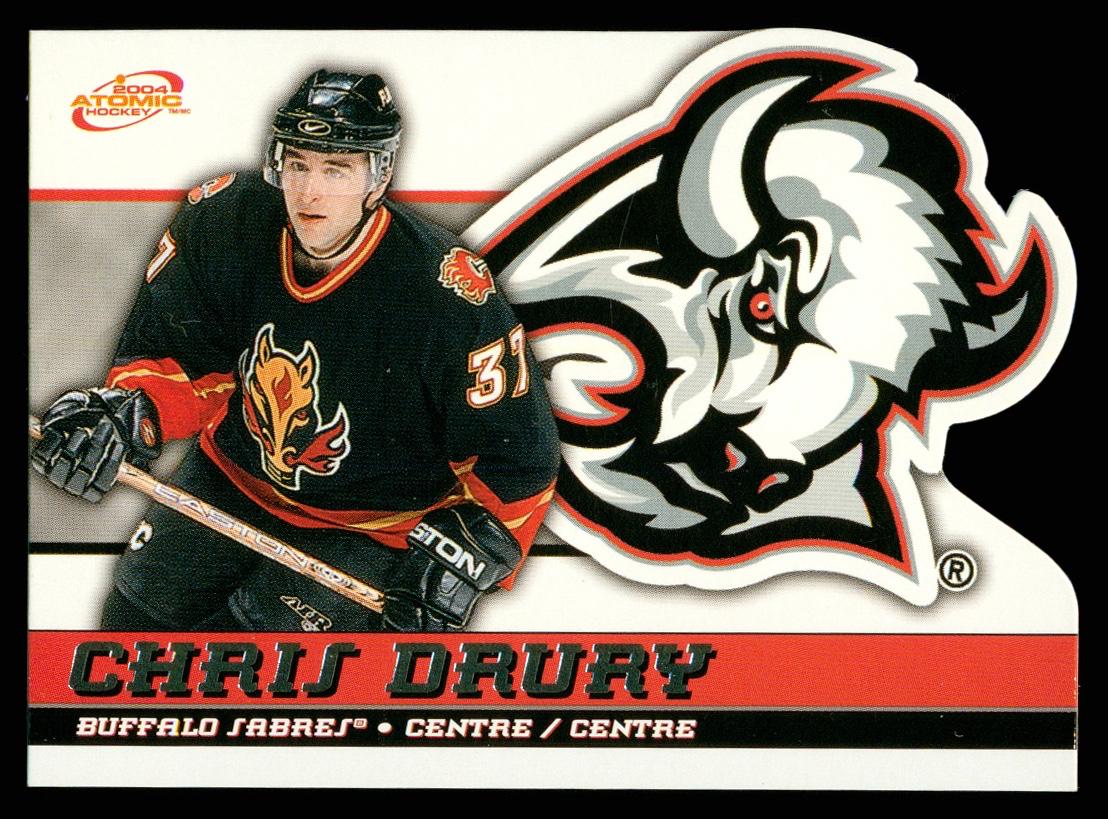 Chris Drury #6 Hockey Cards 2003 Pacific Atomic McDonald's