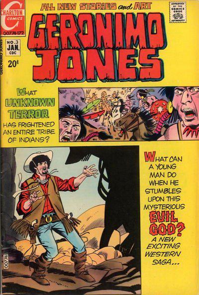 Geronimo Jones #3 (1972) Comic Books Geronimo Jones