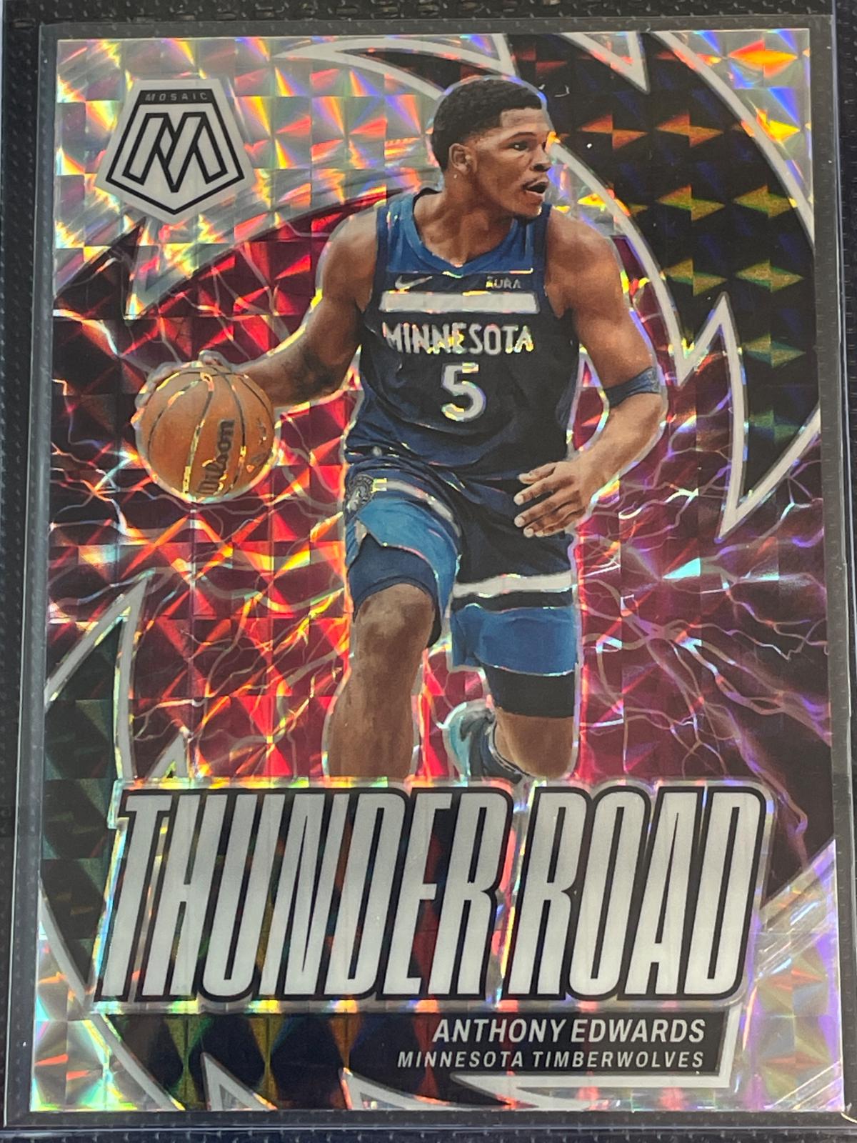 Anthony Edwards [Mosaic] #5 Prices | 2023 Panini Mosaic Thunder