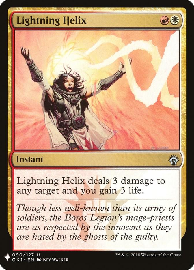 Lightning Helix #90 Magic The List Reprints