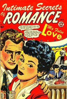 Intimate Secrets Of Romance #1 (1954) Comic Books Intimate Secrets of Romance