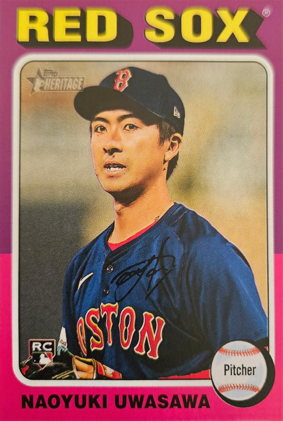 Naoyuki Uwasawa #651 Baseball Cards 2024 Topps Heritage