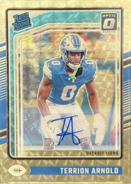 Terrion Arnold [Autograph Gold Vinyl] #290