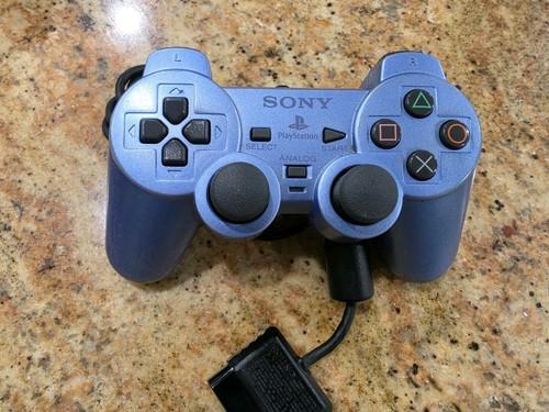 Aqua Blue Dualshock 2 Controller