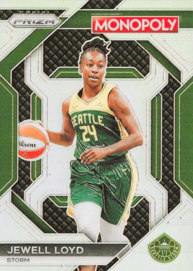 Jewell Loyd #WNBA24 2024 Panini Prizm Monopoly WNBA Insert