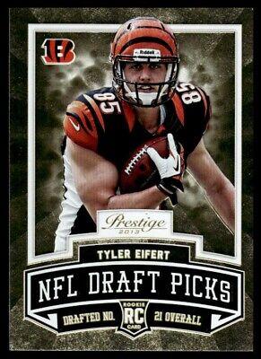 Tyler Eifert #5 Football Cards 2013 Panini Prestige NFL Draft Picks