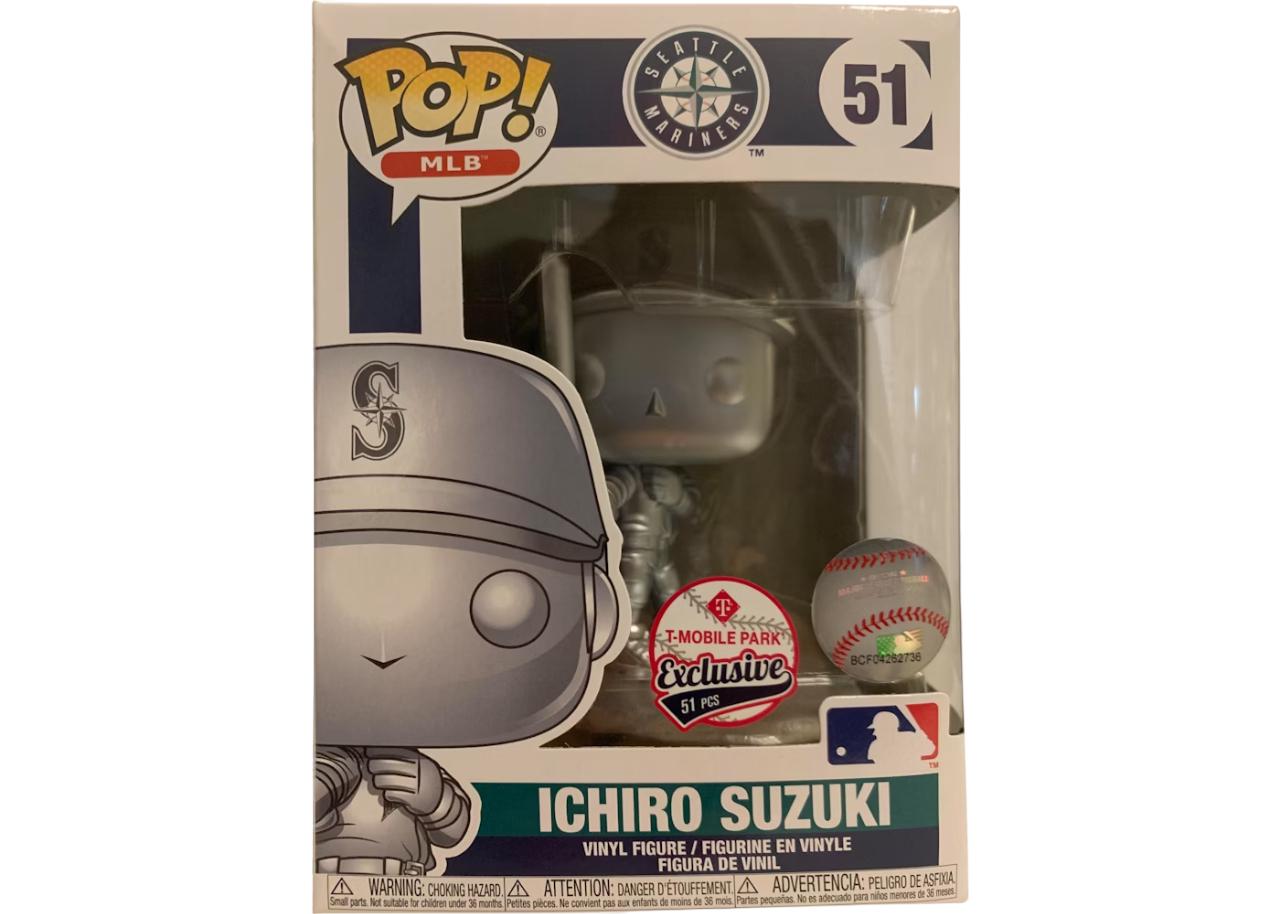 Ichiro Suzuki POP! MLB フィギュア 51 買って下さい‼️ Ichiro Suzuki #51 White Uniform Seattle Mariners MLB