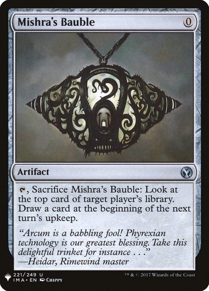 Mishra's Bauble #221 Magic The List Reprints