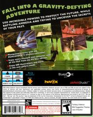 Back Cover | Gravity Rush Remastered Playstation 4