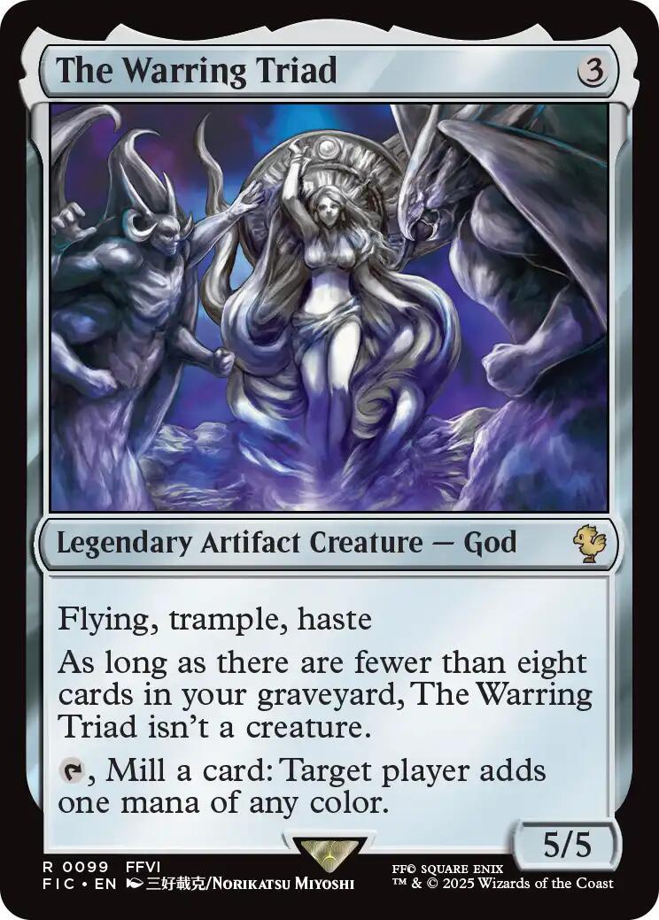 The Warring Triad (Magic Final Fantasy Commander)