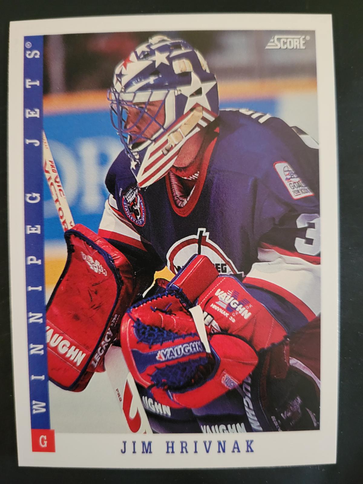 Jim Hrivnak #201 Hockey Cards 1993 Score