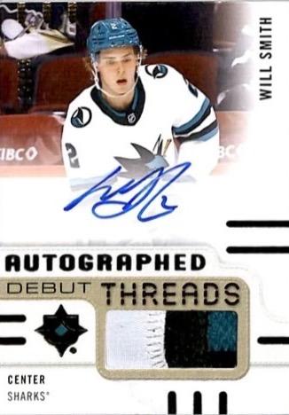 Will Smith #ADT-WS 2024 Ultimate Collection Autograph Debut Threads Hockey