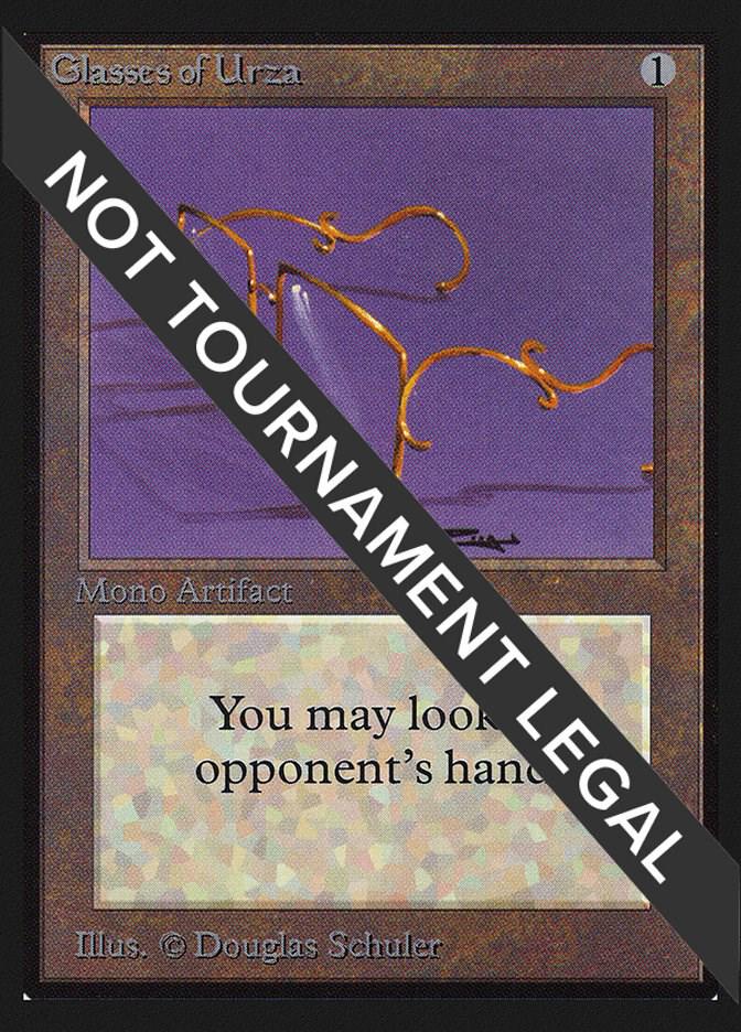 Glasses of Urza Magic International Edition