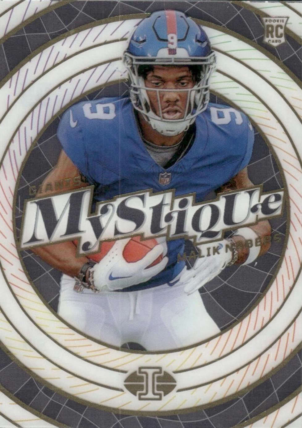 Malik Nabers #5 Football Cards 2024 Panini Illusions Mystique