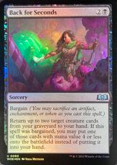 Back For Seconds [Foil] #80