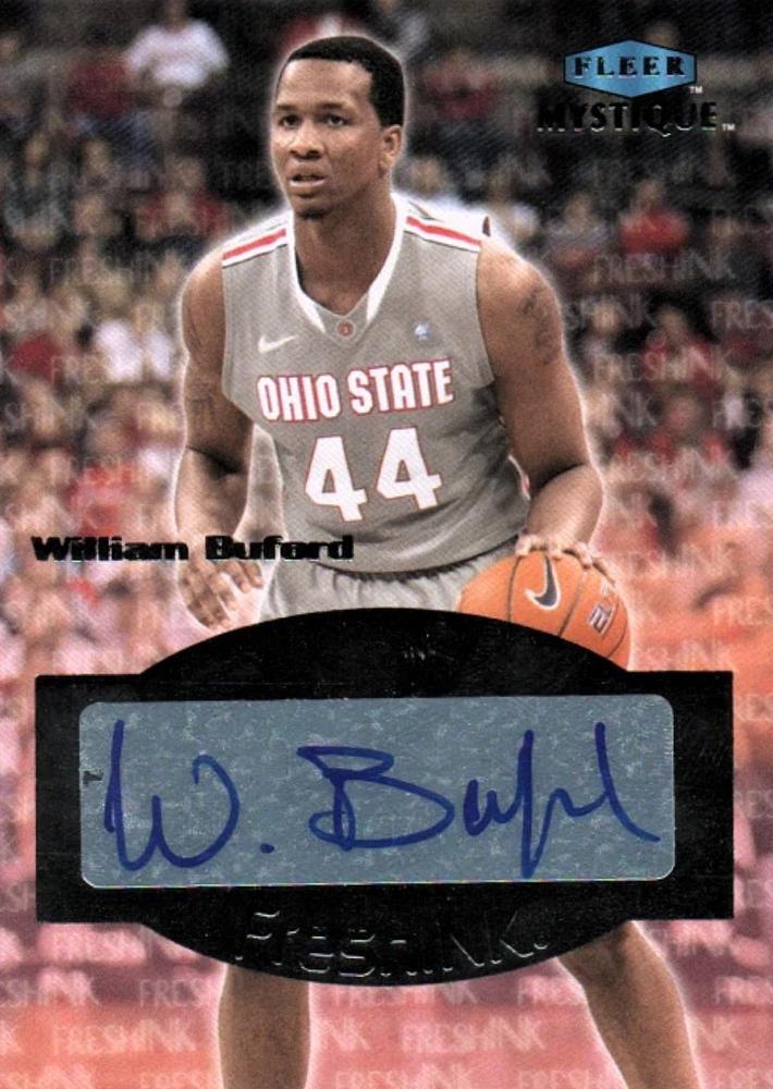 William Buford #MFI-WB 2012 Fleer Retro Mystique Fresh Ink Basketball