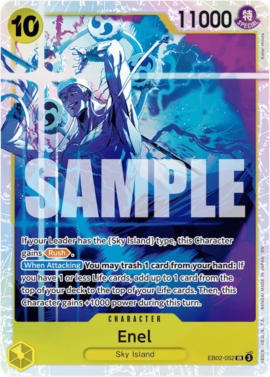 Enel EB02-052 Prices | One Piece Extra Booster Anime 25th