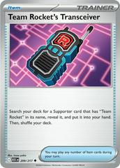 Team Rocket's Transceiver #209 Pokemon Ascended Heroes Prices
