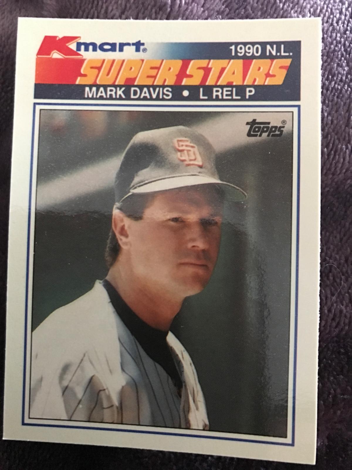 Mark Davis #14 Baseball Cards 1990 Kmart