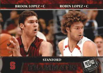 Brook Lopez / Robin Lopez #55 2008 Press Pass Basketball