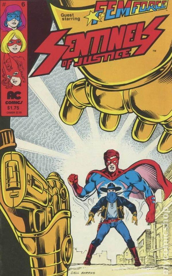 Captain Paragon and the Sentinels of Justice #6 (1986) Comic Books Captain Paragon and the Sentinels of Justice