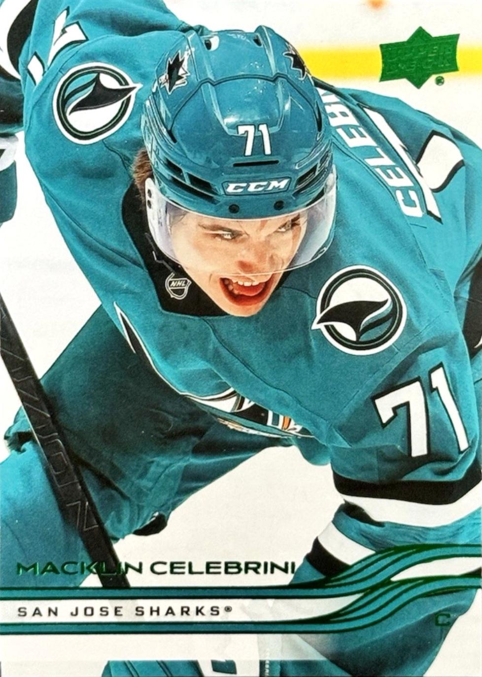 2025 Macklin Celebrini [Holiday] #136