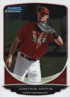 Jonathan Griffin #72 2013 Bowman Chrome Mini Baseball