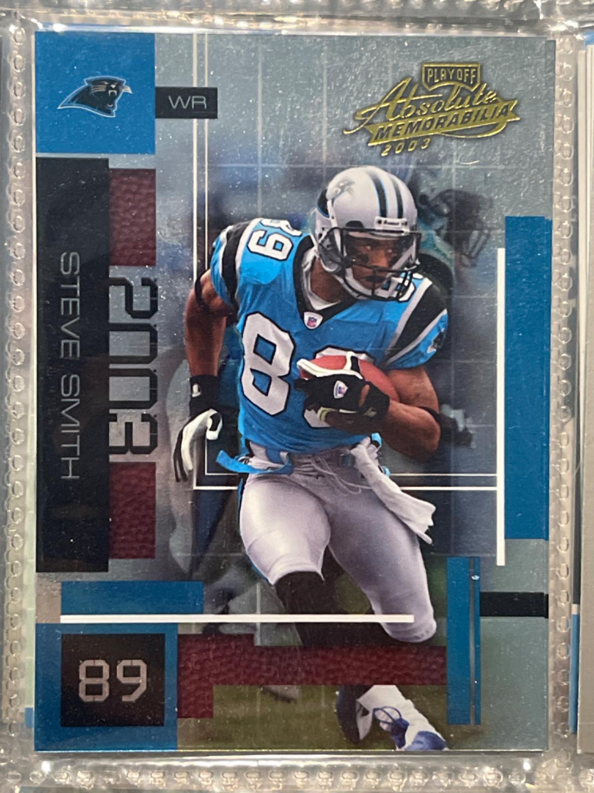 Steve Smith #60 2003 Playoff Absolute Memorabilia Football