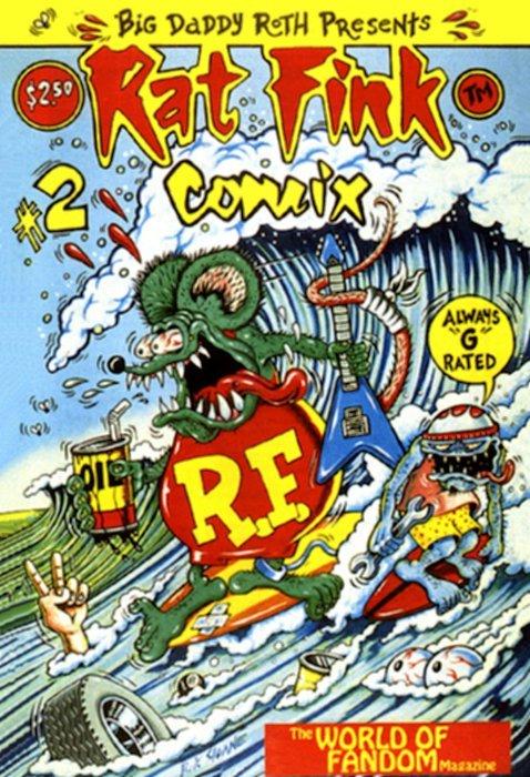 Rat Fink Comix #2 (1991) Comic Books Rat Fink Comix