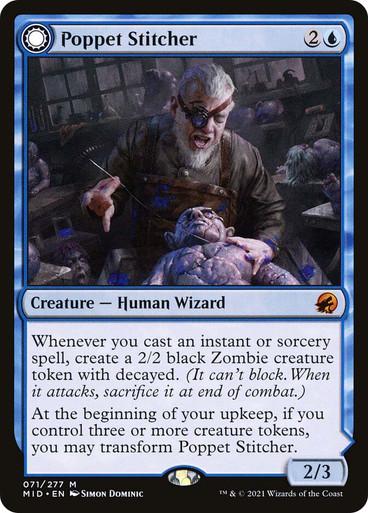 Poppet Stitcher & Poppet Factory #71 Magic Innistrad: Midnight Hunt