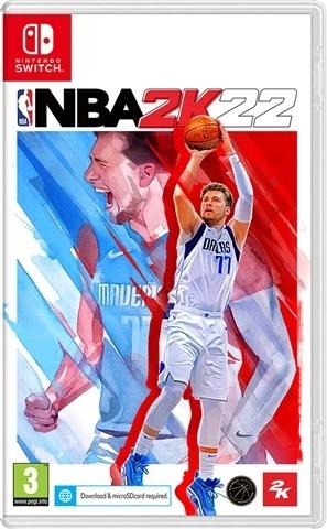 Carátula de NBA 2K22 para Switch (edición PAL España)
