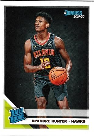 DE'Andre Hunter #204 Basketball Cards 2019 Panini Donruss