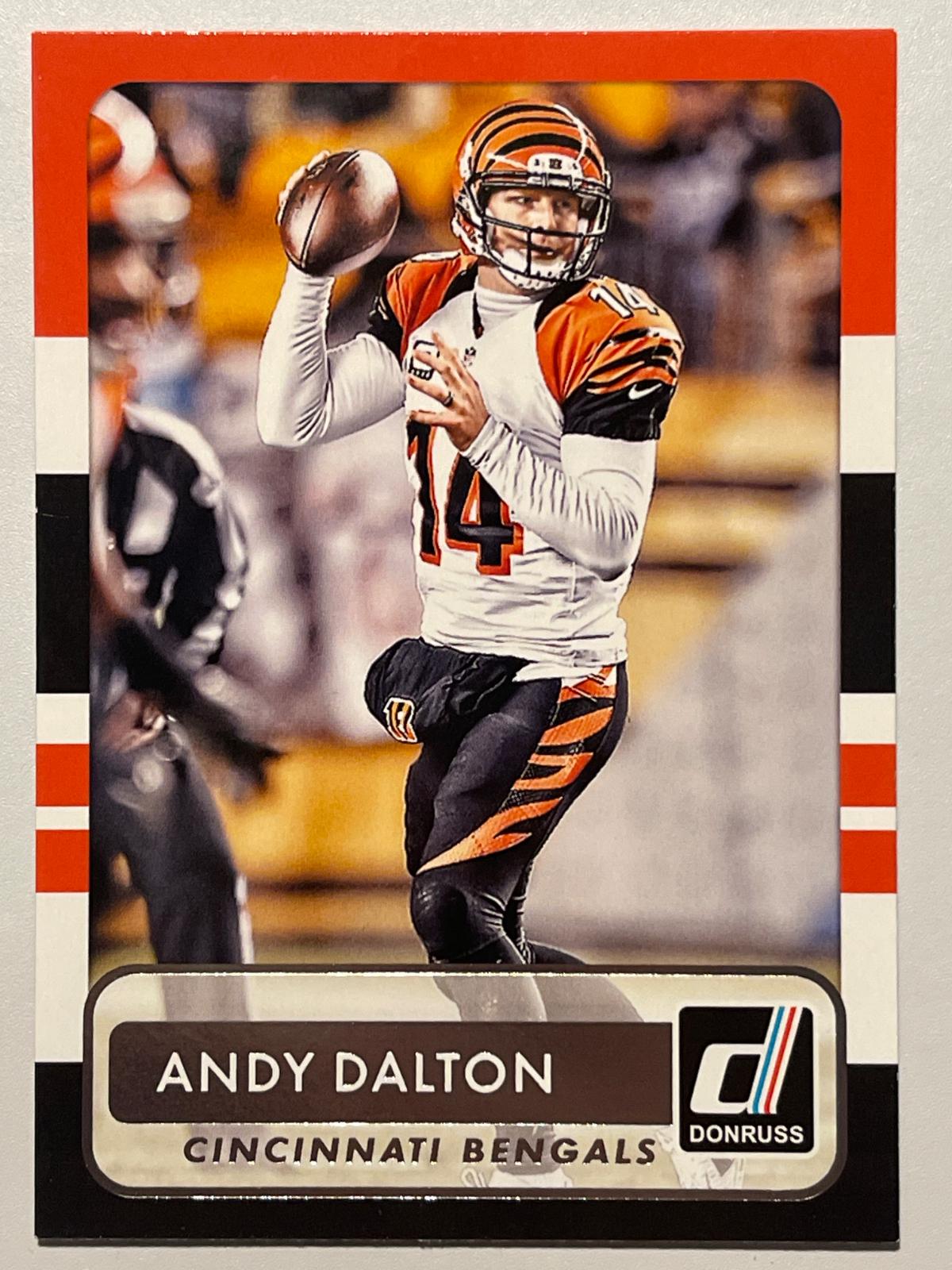 Andy Dalton #3 Football Cards 2015 Panini Donruss