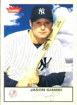 Jason Giambi #35 Baseball Cards 2005 Fleer Tradition