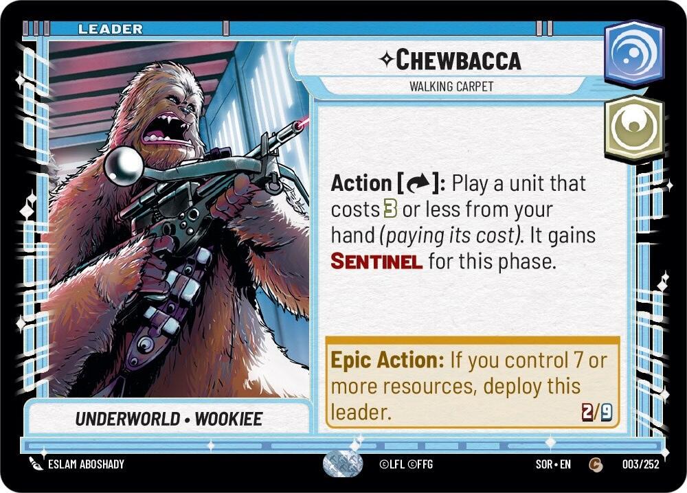 Chewbacca #3 Star Wars Unlimited: Spark of Rebellion