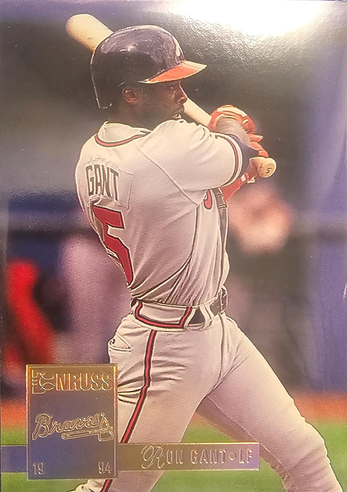 Ron Gant #34 Baseball Cards 1994 Donruss Special Edition Gold