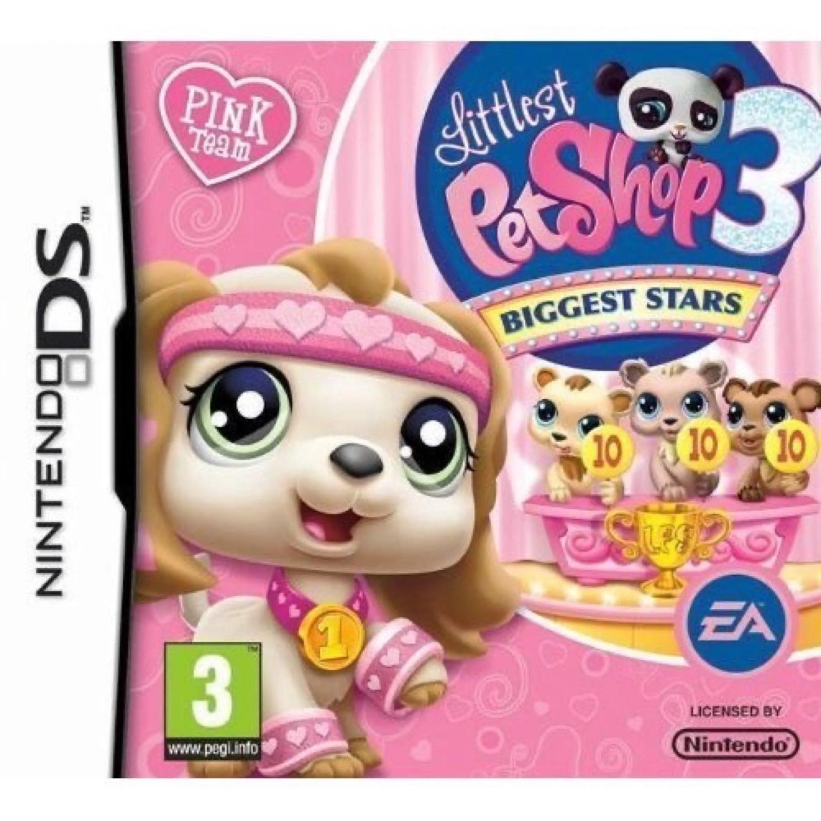 Littlest Pet Shop 3: Biggest Stars: Pink Team PAL Nintendo DS