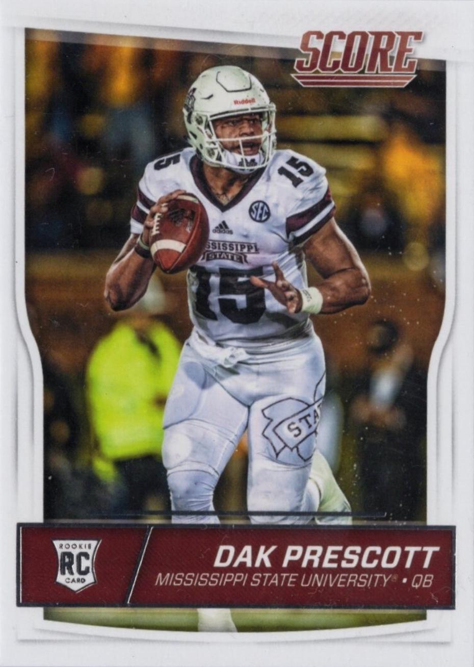 Dak Prescott #337 Football Cards 2016 Panini Score