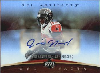 Jerious Norwood #NF-JN 2007 Upper Deck Artifacts NFL Facts