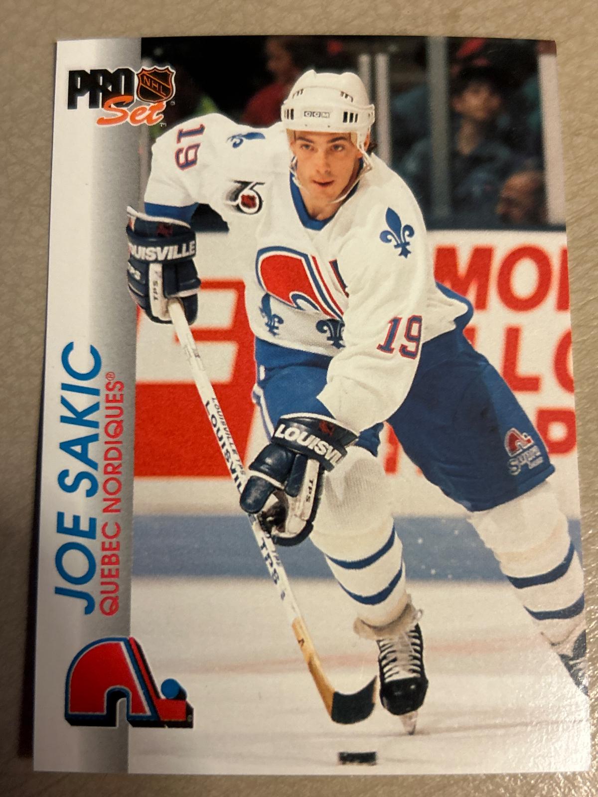 Joe Sakic #150 1992-93 Pro Set Hockey