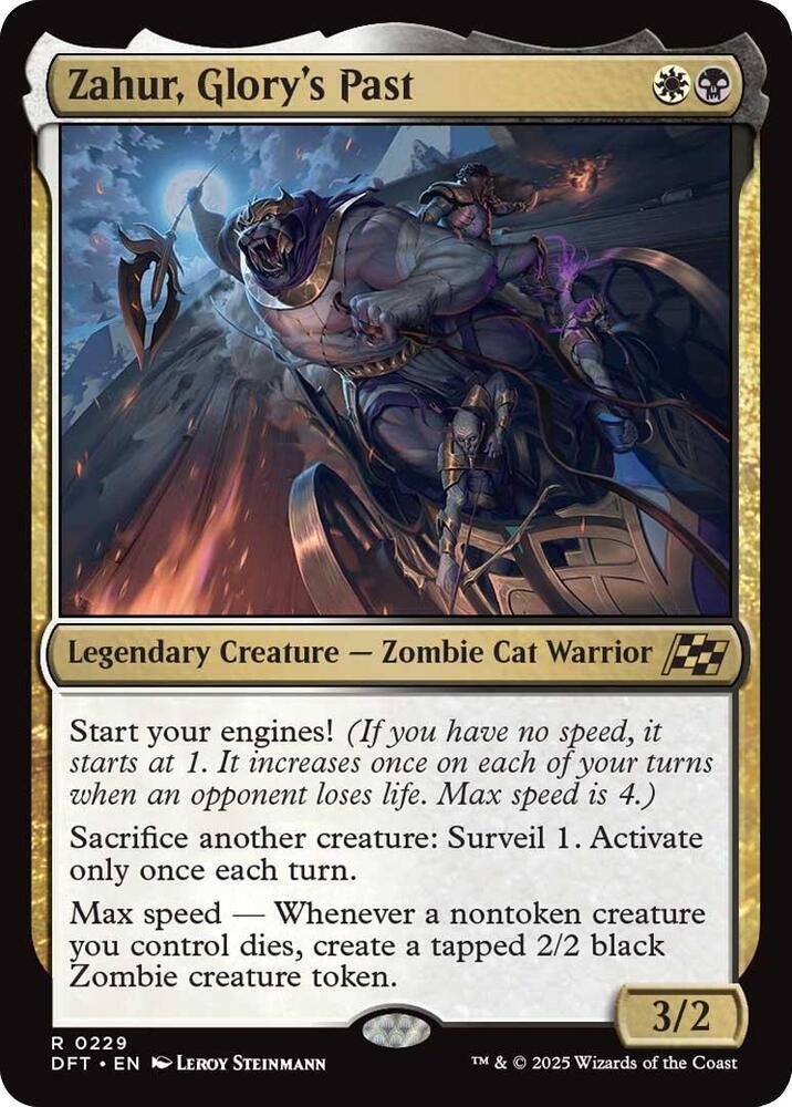 Zahur, Glory's Past [Foil] (Magic Aetherdrift)