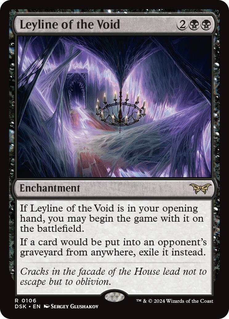 Leyline of the Void #106 Magic Duskmourn: House of Horror