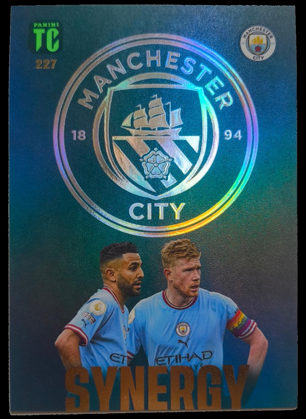 Riyad Mahrez, Kevin De Bruyne #227 2023 Panini Top Class Soccer