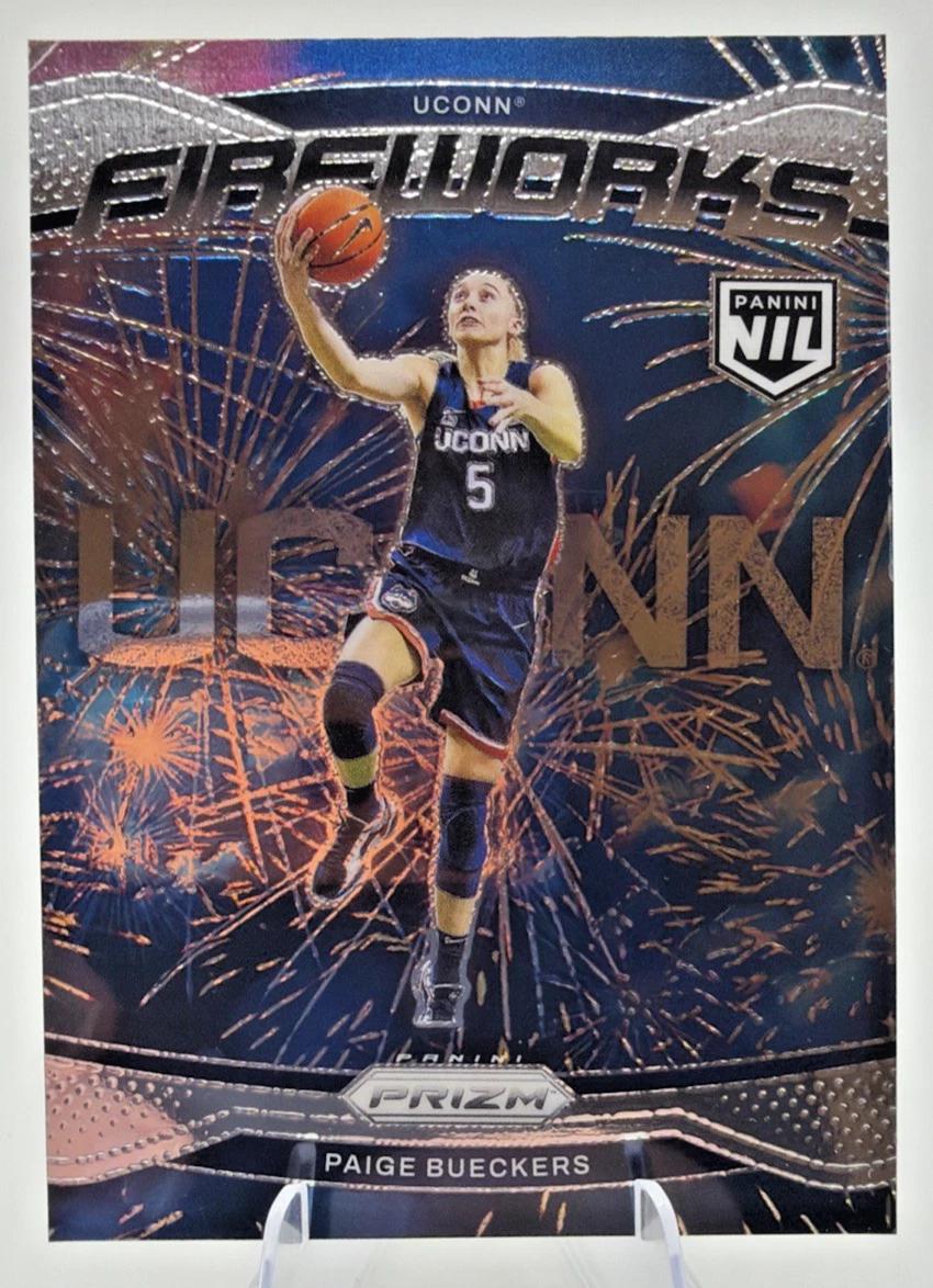 Paige Bueckers #PB 2024 Panini Uconn Prizm Fireworks Basketball